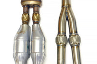 STM R35 GTR Stainless Race Y-Pipe vs Stock