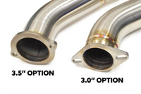  STM R35 GTR Stainless Race Y-Pipe Flange Options
