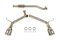 STM Stainless Dual Exit Cat-Back Exhaust for 2022 WRX (Resonated)