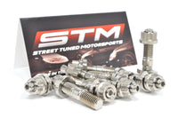 STM Titanium Exhaust Manifold Stud Set for 6-Bolt DSM