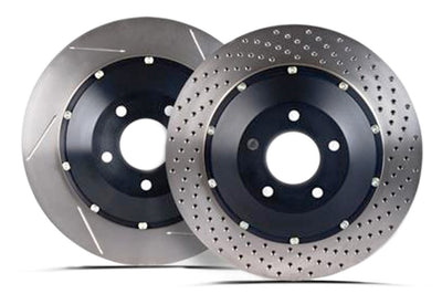 StopTech AeroRotor Drilled or Slotted 2 Piece Front Rotors for F8X BMW M3/M4