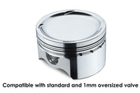 Tomei 2.2L/2.3L Forged Pistons for 4G63 Mitsubishi Evo 1-9 compatible with 1mm oversized valves