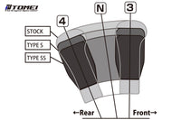 Tomei Duracon Shift Knob Type-L/Type-S/Type-SS vs stock