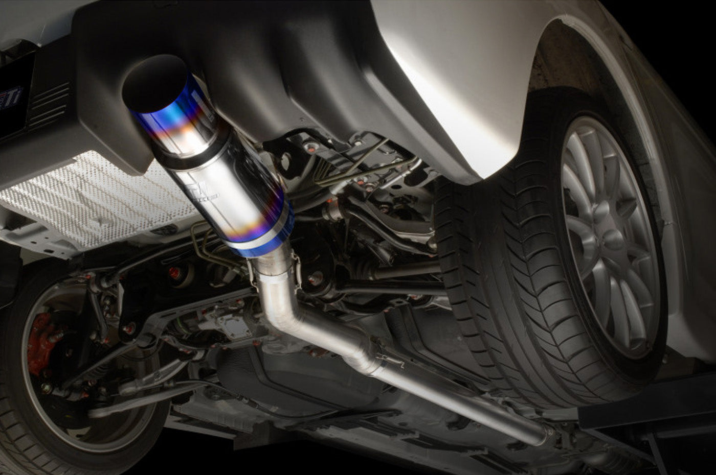 【Evo X】Tomei Expreme Ti キャタデリ CZ4A 東名 Tomei Expreme Titanium Catback Exhaust for Evo X (TB6090-MT02A)