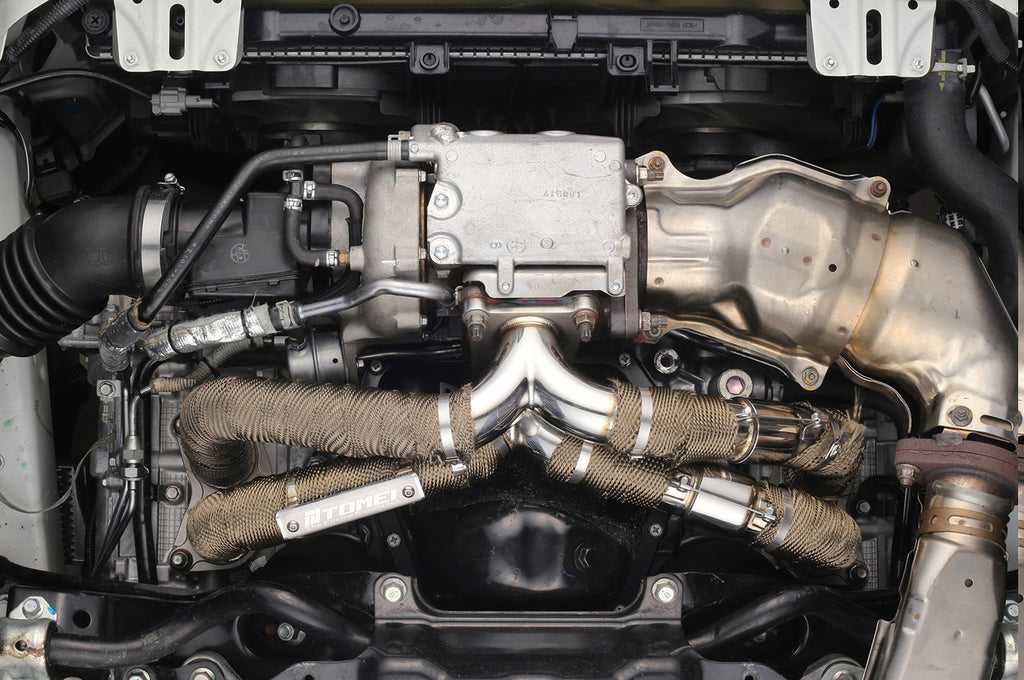 STM Stainless Exhaust Manifold Cover for Evo 8/9 STM Stainless Exhaust Manifold Cover for Evo 8/9