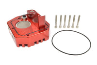 TRE Transmission Oil Cooler Adapter Plate for 5-Speed Evo 7/8/9 (Red)