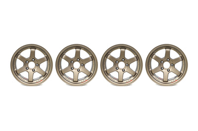 Volk TE37 SL Blast Bronze Wheels 15x8+32 5x114.3 (Evo/DSM Drag Fit)