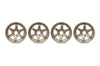 Volk TE37 SL Blast Bronze Wheels 15x8+32 5x114.3 (Evo/DSM Drag Fit)