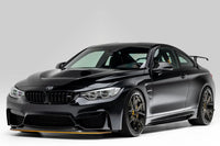 Vorsteiner BMW F8X M3/M4 GTS-V Carbon Fiber Side Blades (4230BMV) aero carbon side skirts installed on F82 M4