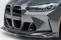 Vorsteiner BMW G8X M3/M4 Aero Carbon Fiber Front Spoiler (BMV3320) carbon lip upclose