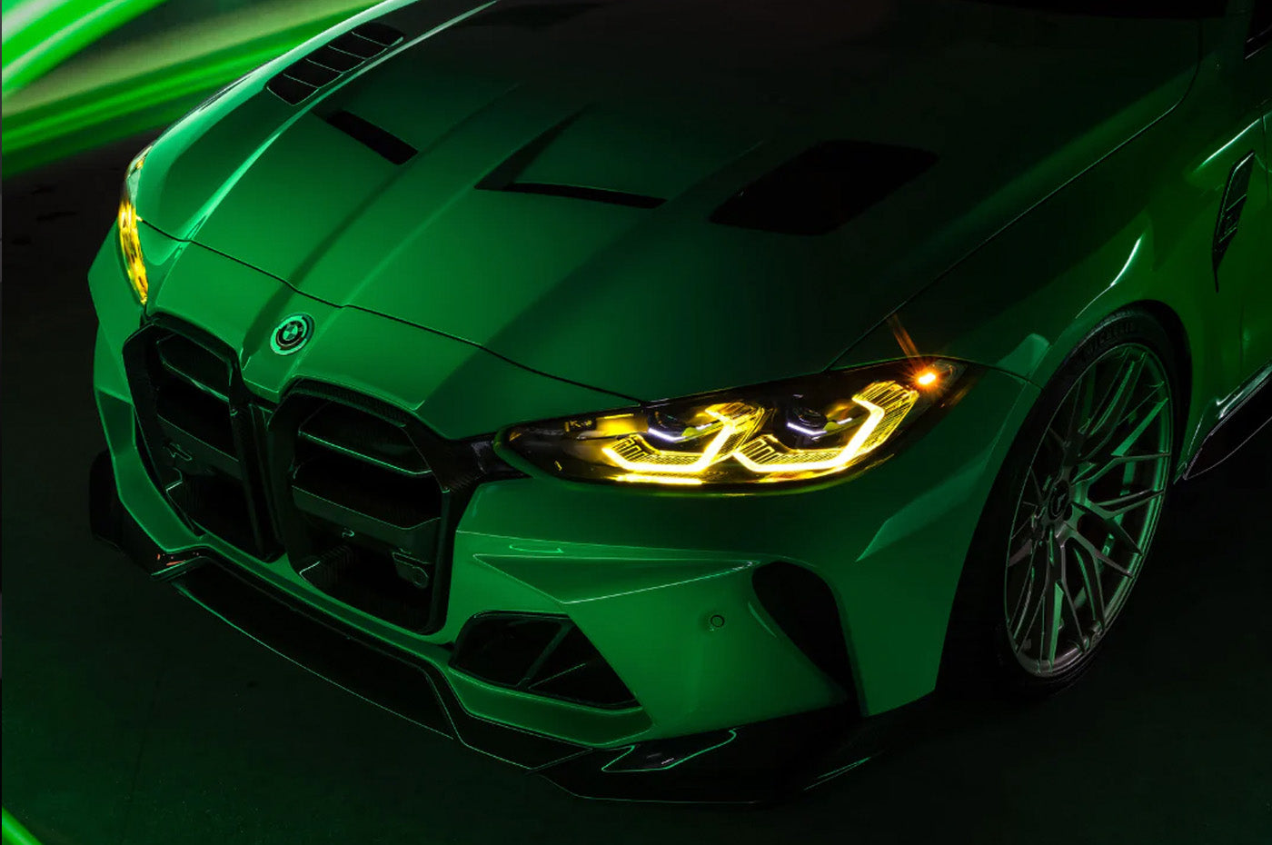 Vorsteiner BMW G8X M3/M4 Carbon Fiber GTS-V Aero Front Bumper