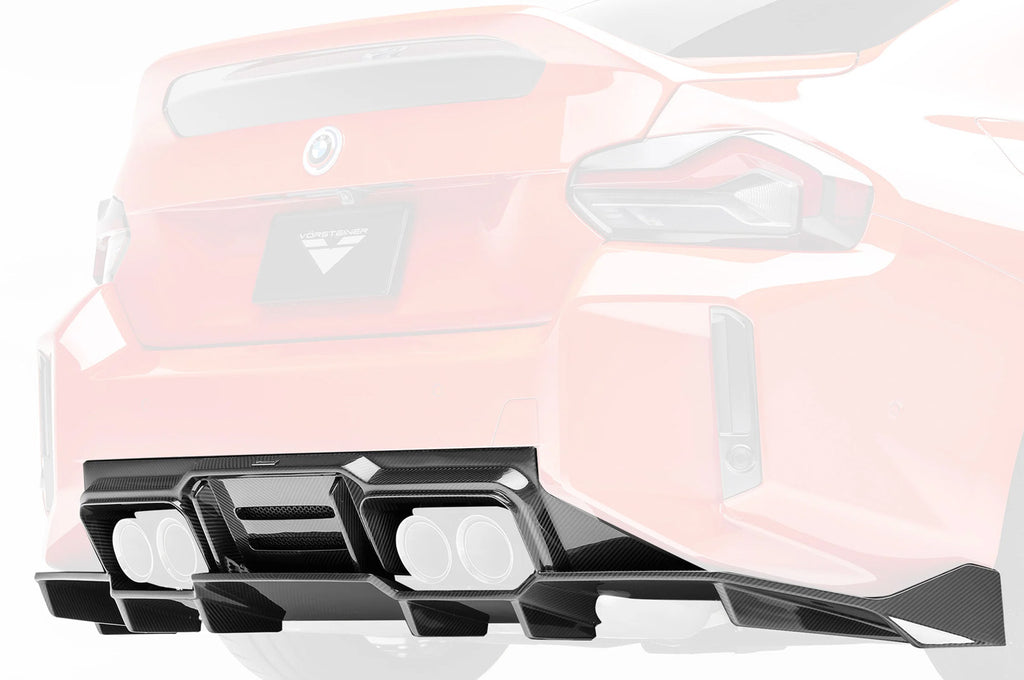 Vorsteiner BMW G87 M2 VRS Carbon Fiber Aero Rear Diffuser
