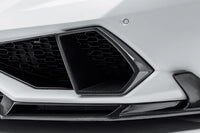 Vorsteiner Lamborghini Huracan Mondiale Edizione Carbon Aero Air Intake Bezels (0840LOV) up close