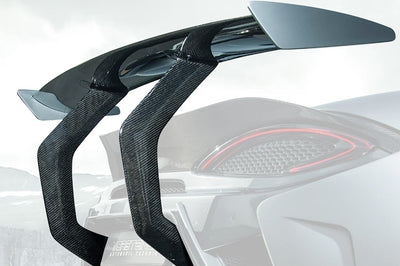 Vorsteiner McLaren 570S VX Aero Carbon Fiber Wing Blade with carbon fiber Uprights (MVR1370)