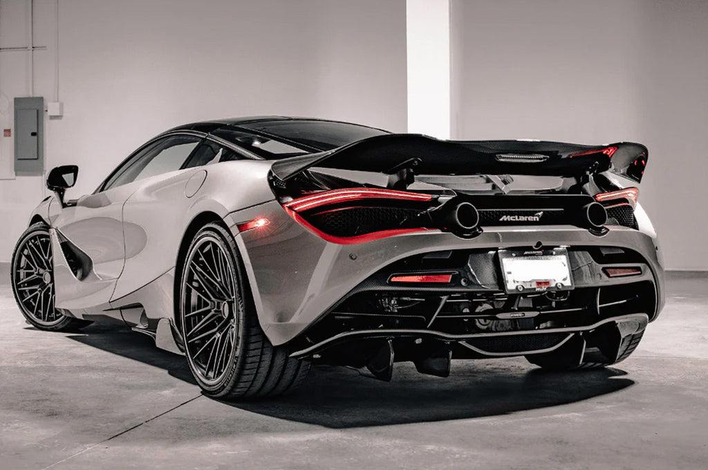 720s Modified Rear Vorsteiner McLaren 720S Silverstone Carbon Fiber Rear Spoiler