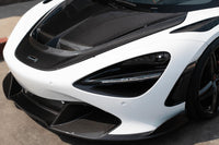 Vorsteiner McLaren 720S Silverstone Edition Aero Carbon Fiber Front Spoiler (MVS2020) carbon front lip installed on 720S