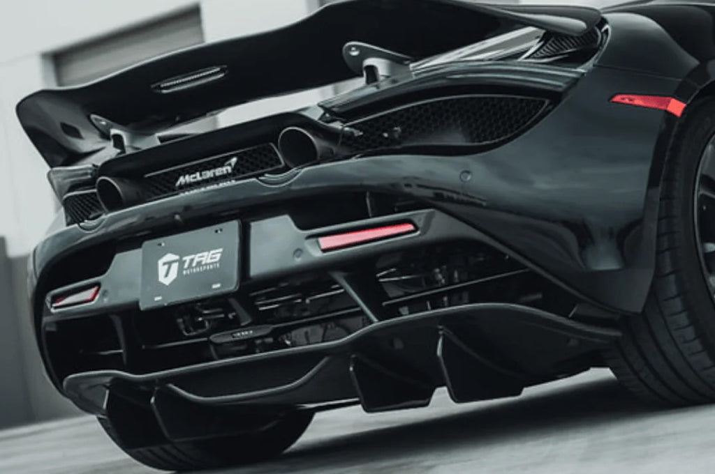 Vorsteiner McLaren 720S Silverstone Carbon Fiber Rear Diffuser
