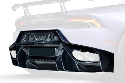 Vorsteiner Novara Edizione Rear Bumper w/ Rear Diffuser For Lamborghini Huracan (0920LOV) LP610 and LP580