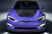 Vorsteiner Tesla Model S Plaid VRS Aero Carbon Fiber Front Spoiler (TEV3020)