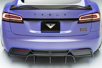 Vorsteiner Tesla Model S Plaid VRS Aero Carbon Fiber Rear Diffuser (TEV3040)