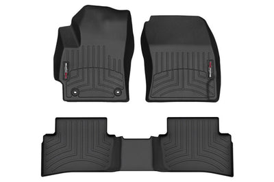 WeatherTech FloorLiners for 2023+ Toyota GR Corolla (4414951-4418062) front and rear HDTE/ TPO rubber floor liners