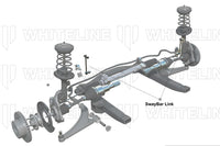 Whiteline Adjustable Front Sway Bar Links for 2022+ VB Subaru WRX (KLC175) installation diagram