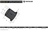 Whiteline Front Control Arm Inner Bushing for 2022+ VB Subaru WRX (W0506) dimensions