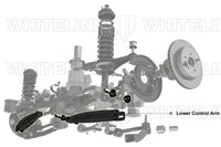 Whiteline Rear Adjustable Control Arms for 2022+ VB Subaru WRX (KTA139A) installation location diagram