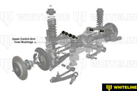 Whiteline Rear Control Arm Bushing Kit for 2022+ VB Subaru WRX (KCA326) installation diagram