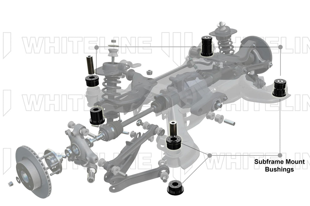 Whiteline Rear Subframe Bushings for F8X BMW M2/M3/M4 (KDT917)