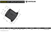 Whiteline Rear Toe Arm Inner Bushing for Subaru WRX/STi BRZ/FRS/GR86 (W63583) dimensions