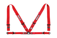 Sparco Competition Harness 4 Point 3" Red 04716M1RS