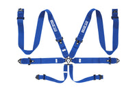 Sparco Competition Harness 6 Point 3" Steel Blue 04818RACAZ