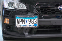 GrimmSpeed Front License Plate Relocation Kit 18-23 WRX/STi (094029)