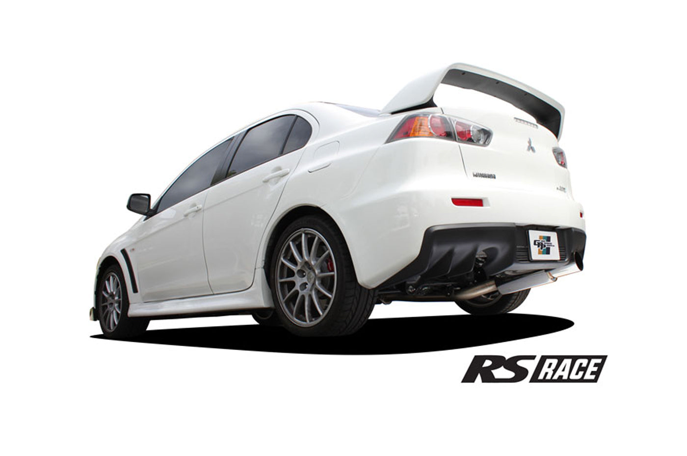 10138404 Evo X GReddy RS Race Cat-Back Exhaust