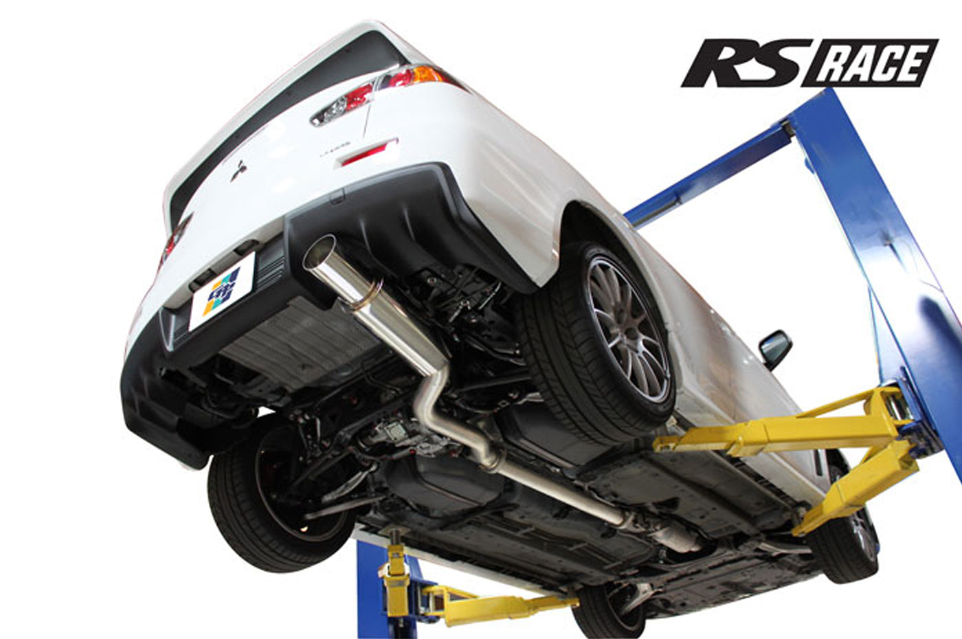 10138404 Evo X GReddy RS Race Cat-Back Exhaust