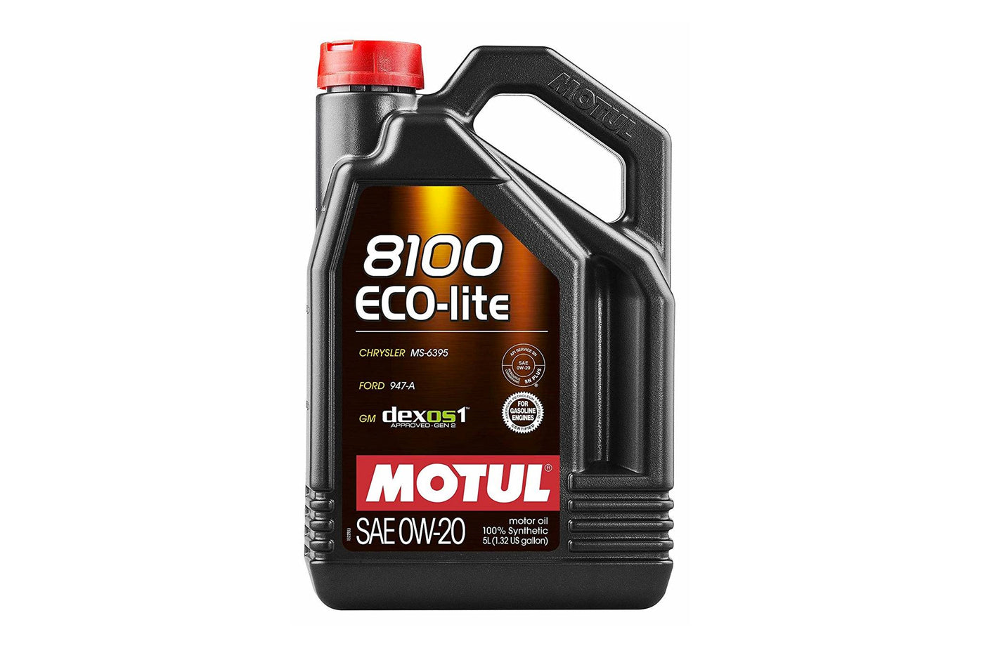 メンテナンス MOTUL 8100 ECO-CLEAN 20L MOTUL Engine Oil 0W20 8100 ECO-LITE 5L Jug (108536)