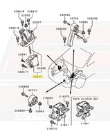 Mitsubishi OEM Engine Mount Bracket for Evo X (1091A081)