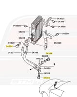 Mitsubishi OEM Engine Oil Cooler Line Banjo Bolt 1225A006 (Evo 7/8/9 Diagram)