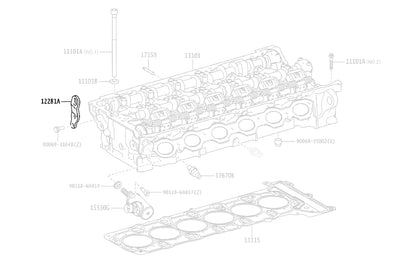 Toyota OEM Cylinder Head Engine Hanger for 2020 Supra (12281WAA01)