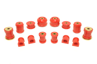 Prothane Total Suspension Bushing Kit Red for Evo 7/8/9 (13-2003)