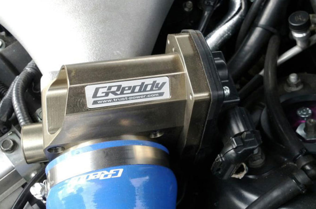 G Reddy Rx Logo 13920460 GReddy R35 GTR RX Big Bore Throttle Bodies