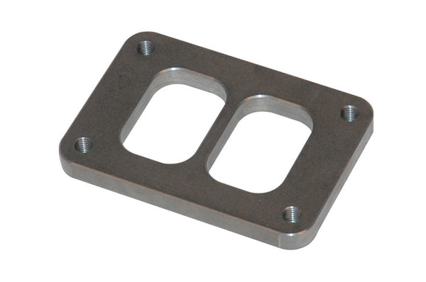 Vibrant T06 Turbo Inlet Flange (Divided Inlet) Mild Steel 1/2in Thick