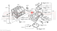15066-ZL80C Nissan Engine Block O-Ring Oil Seal - R35 GTR