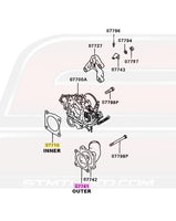 1991-1994 1G DSM Throttle Body Diagram