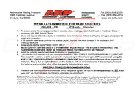 ARP Head Studs for 4G63 7-Bolt Evo/DSM (207-4203)