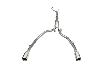 Corsa TRX Exhaust (21190 with Satin Silver Tips)