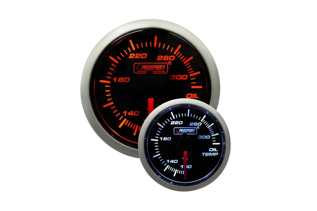 Prosport Performance Prosport Performance Series 52mm Gauges (Amber/White)
