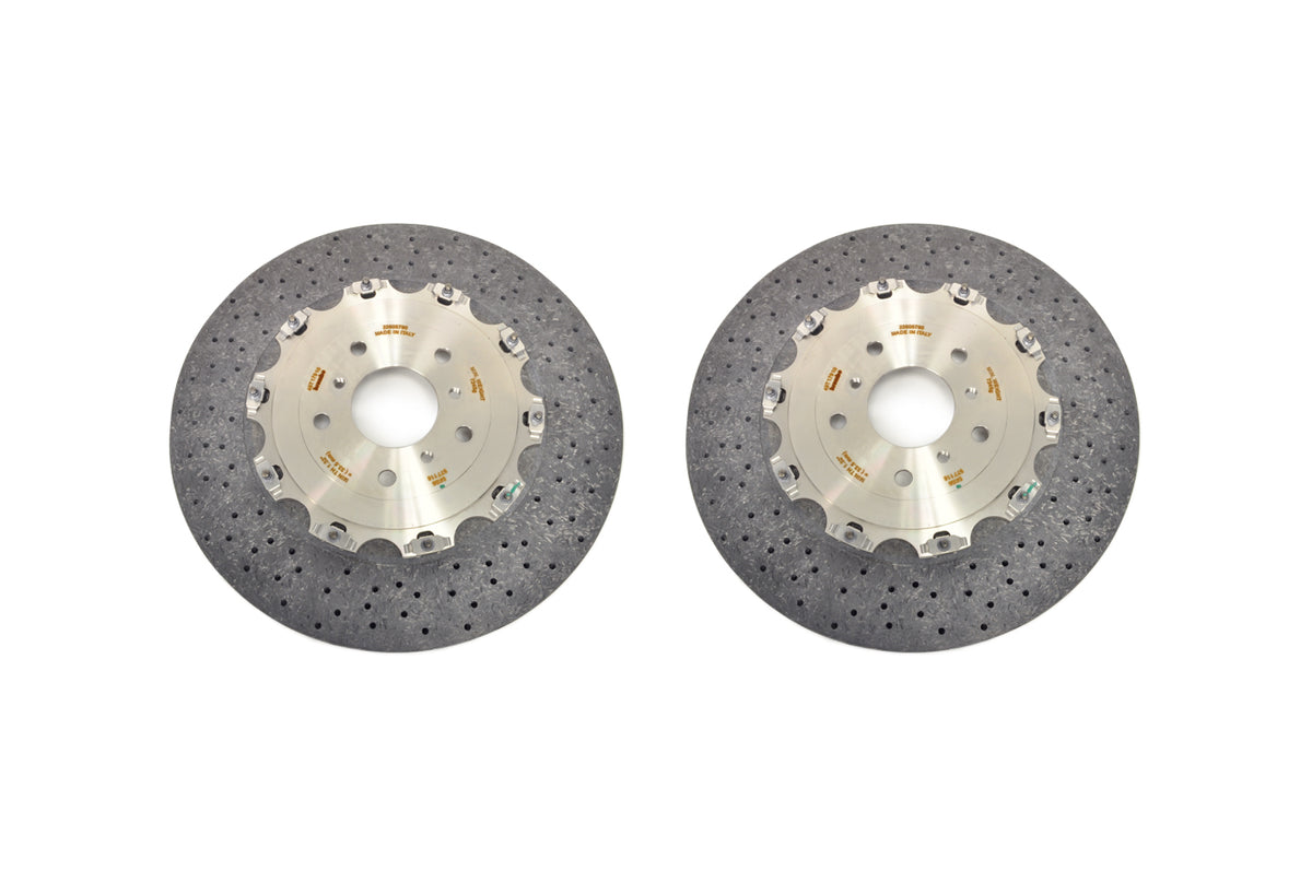 Plaquettes De Frein Arrière Pour Chevy Corvette ZR1 2019 Disques Carbone Céramique - Neuf Brembo