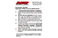 ARP Flywheel Bolts for WRX STi BRZ 350Z 370Z (254-2801)